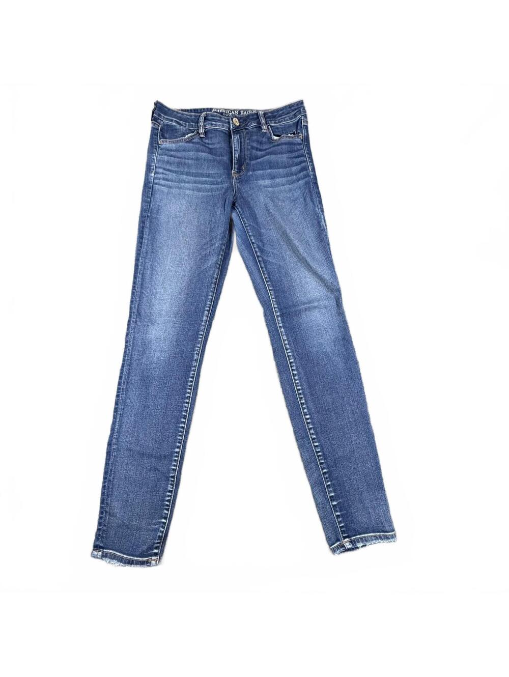 Women's American Eagle Hi-Rise Jegging Jeans – Super Stretch X, Size 10 Long